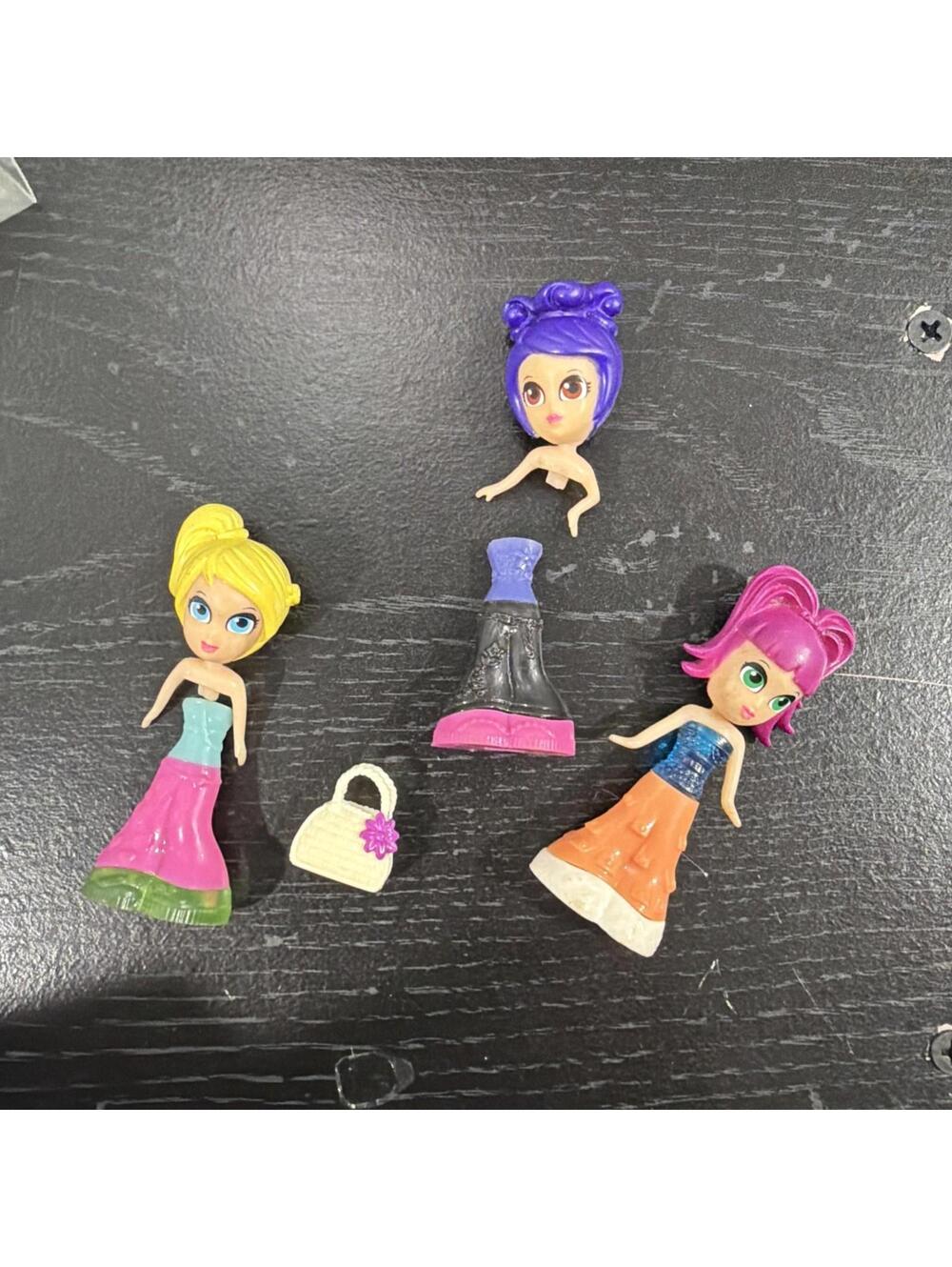 PixOs ChixOs DesignLuxury Girls Dolls Spin Master Mini Doll Lot